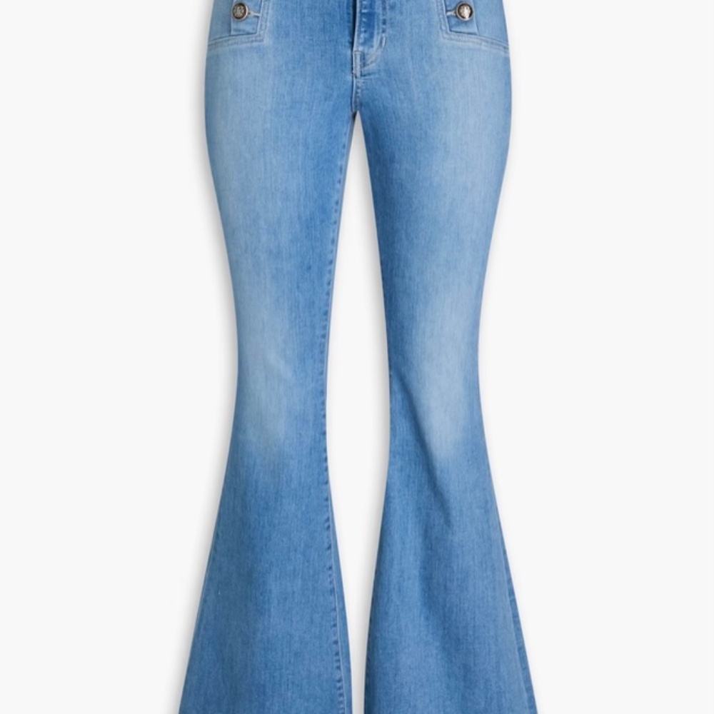 Veronica Beard mid-rise flare leg jeans size 24
